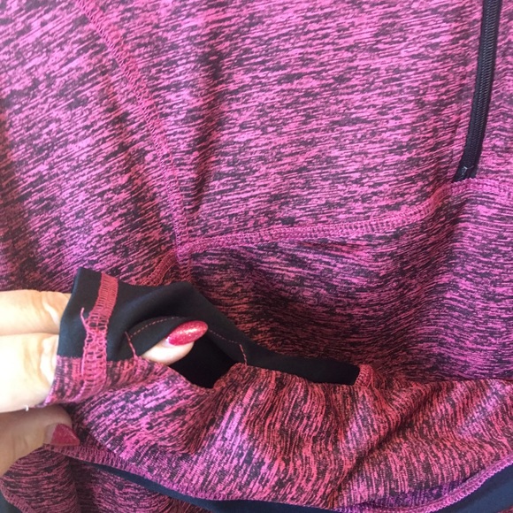 NWOT Zelos burgundy half zip quick dry pullover active top 3X - Picture 2 of 10